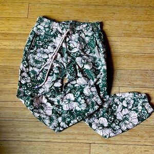 Agua Bendita Floral Sweatpants Size Medium